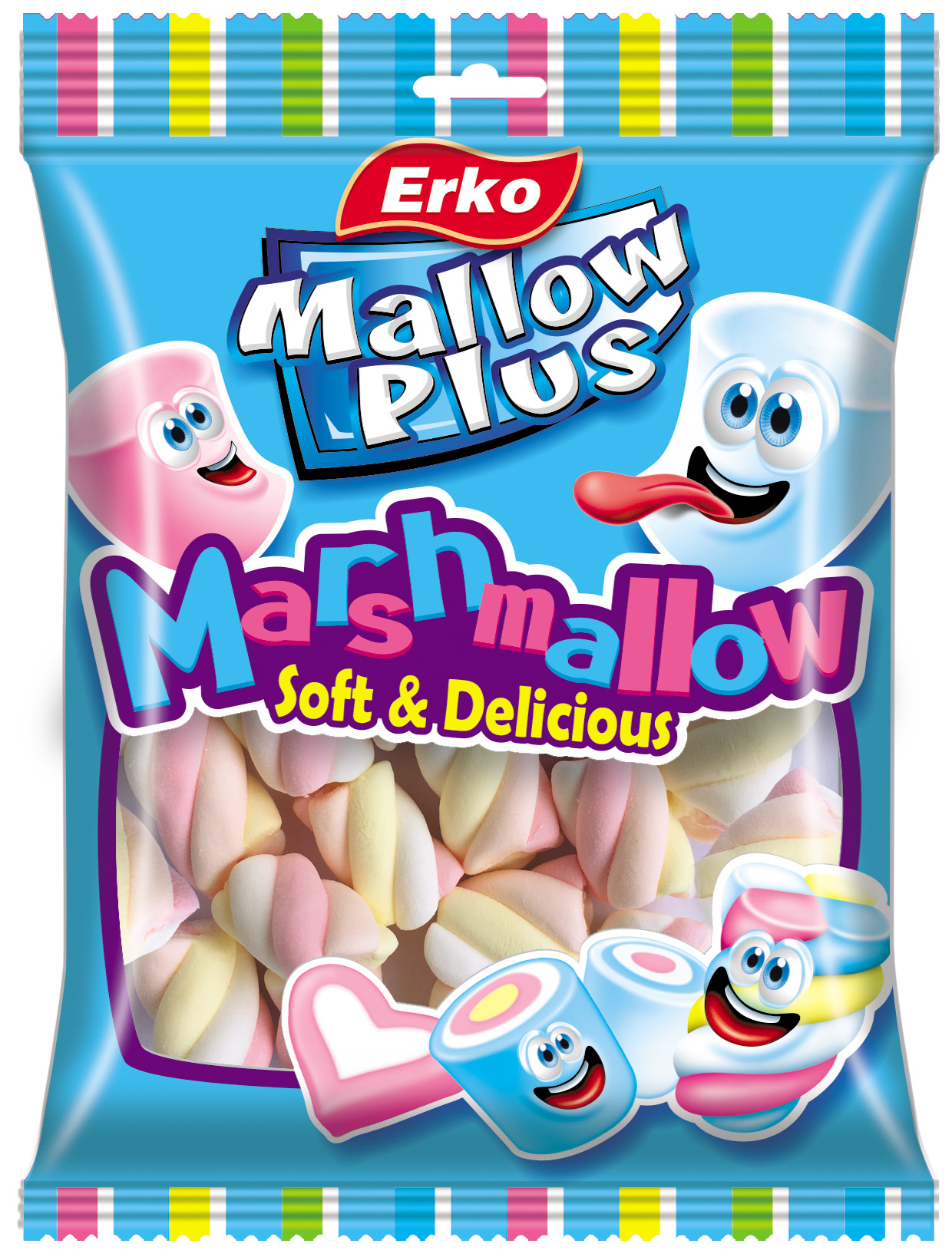 Twisted shape marshmallows 250g